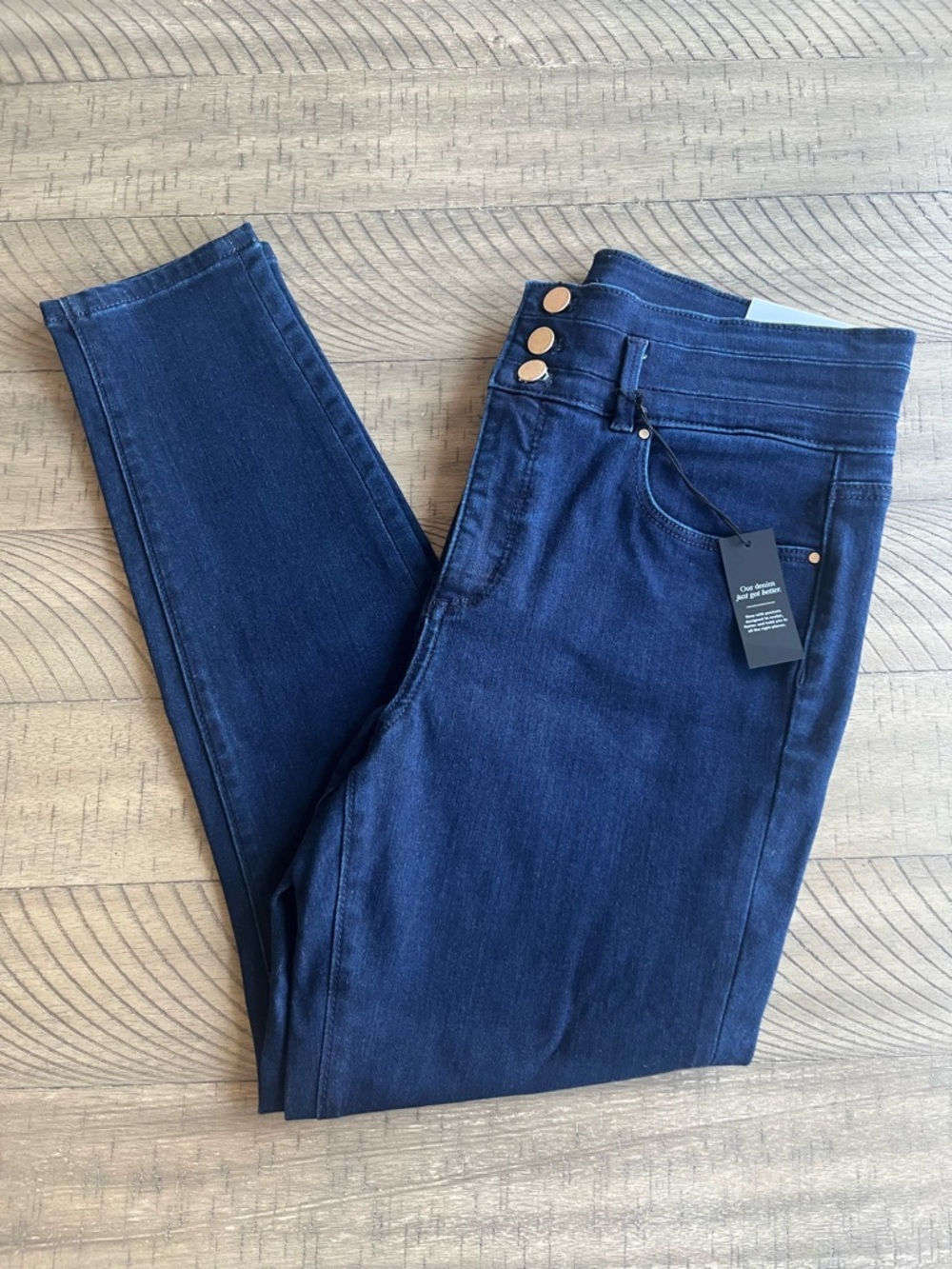NWT Ann Taylor Petite The Skinny High Rise Jeans Women's Size 12 Petite